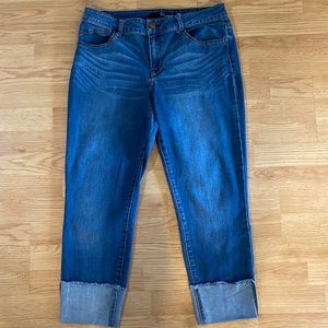 1822 Denim Taylor cropped jeans